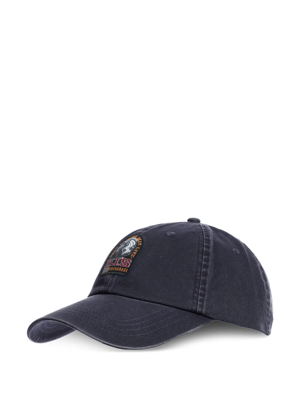 Parajumpers logo-patch baseball cap - Blauw