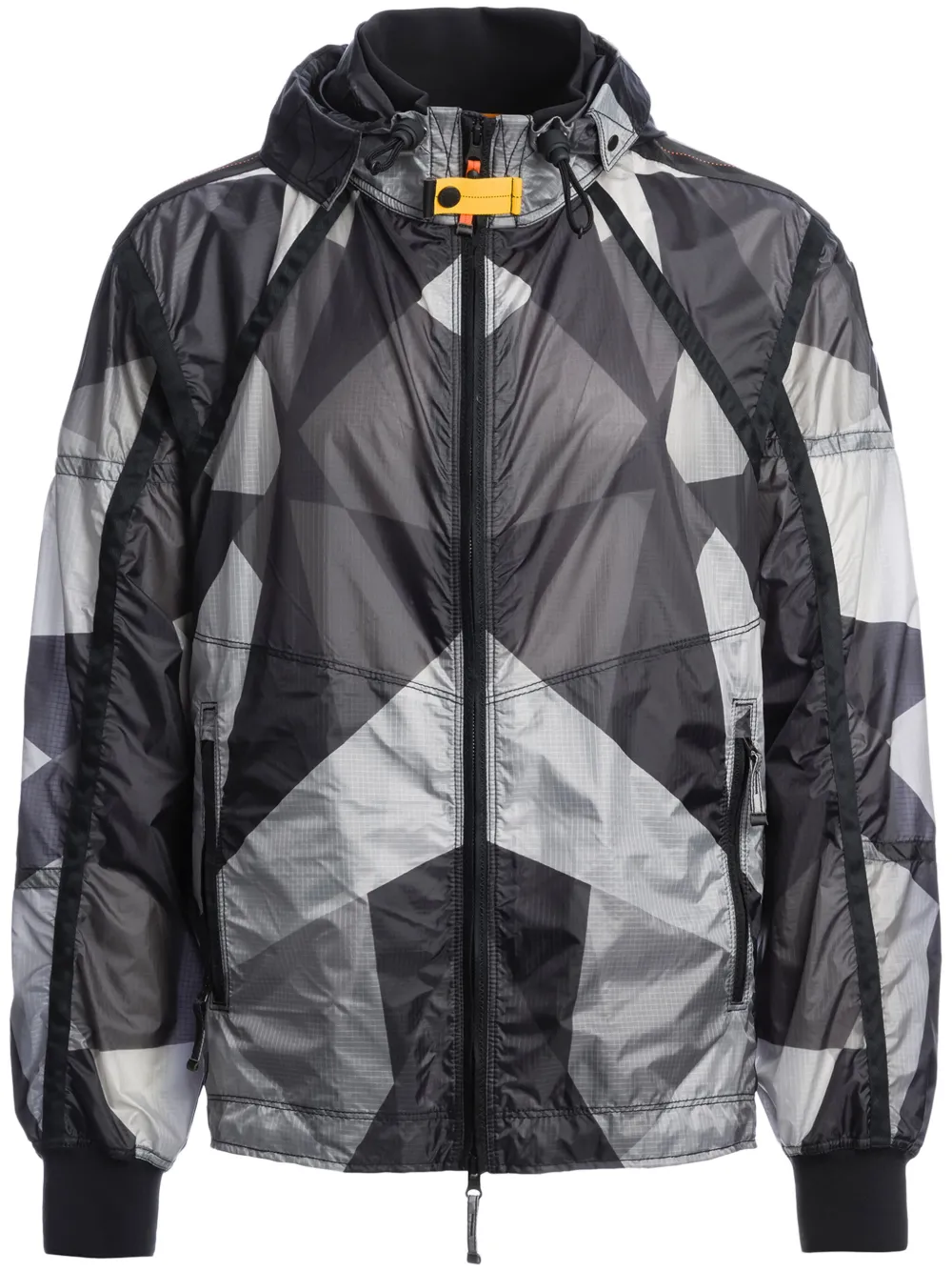 Parajumpers geometric-pattern jacket | Black | Image 1