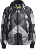 Parajumpers geometric-pattern jacket - Black