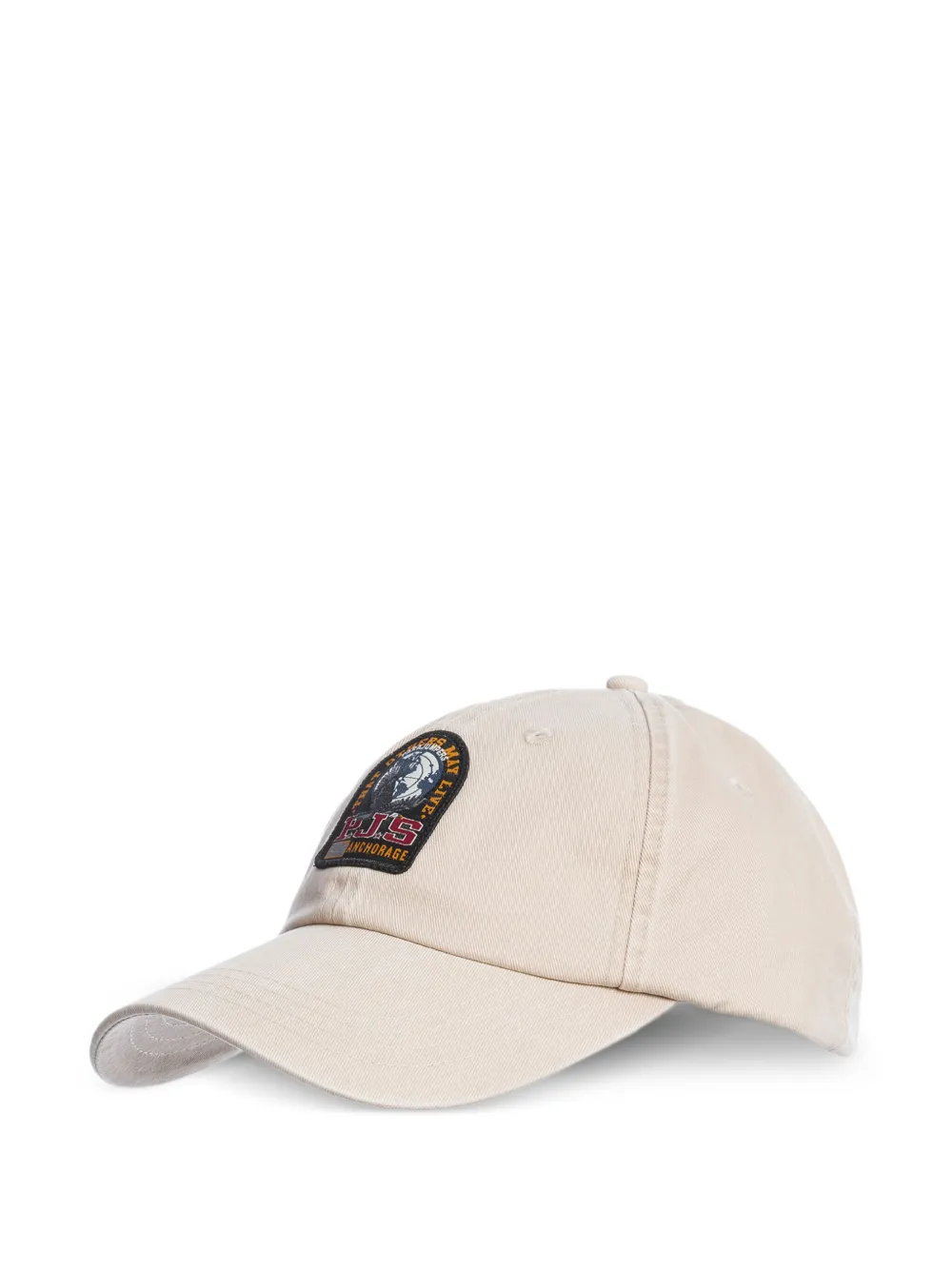 Parajumpers logo-patch baseball cap - Beige