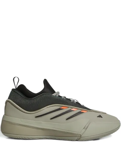 adidas Dame 9 "Silver Pebble/Legend Ivy/Impact Orange" sneakers