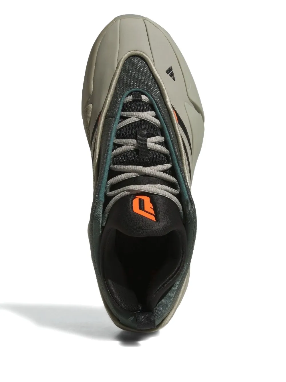 adidas Dame 9 "Silver Pebble Legend Ivy Impact Orange" sneakers Green