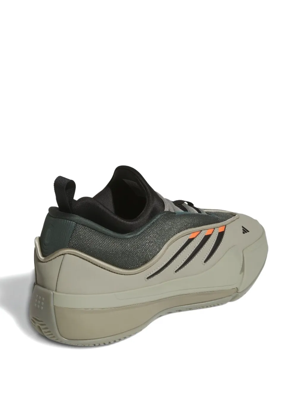 adidas Dame 9 "Silver Pebble Legend Ivy Impact Orange" sneakers Green