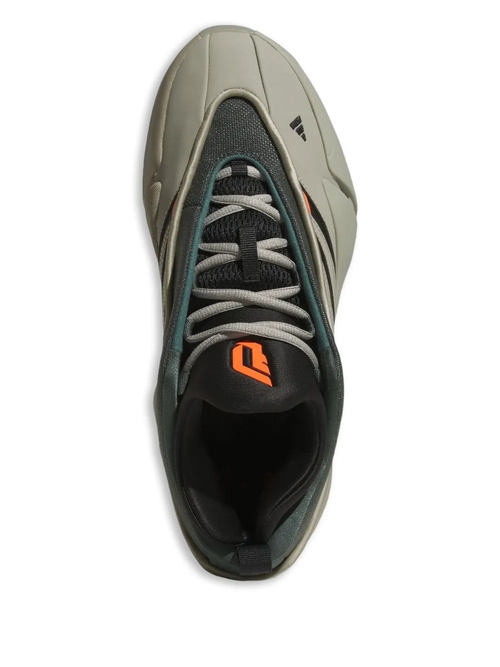 adidas Dame 9 "Silver Pebble Legend Ivy Impact Orange" sneakers Green