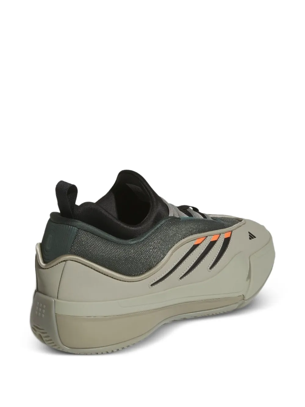 adidas Dame 9 "Silver Pebble Legend Ivy Impact Orange" sneakers Green