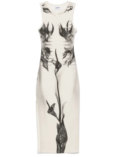 Jean Paul Gaultier floral-print midi dress 2533FRO360J579 - 0