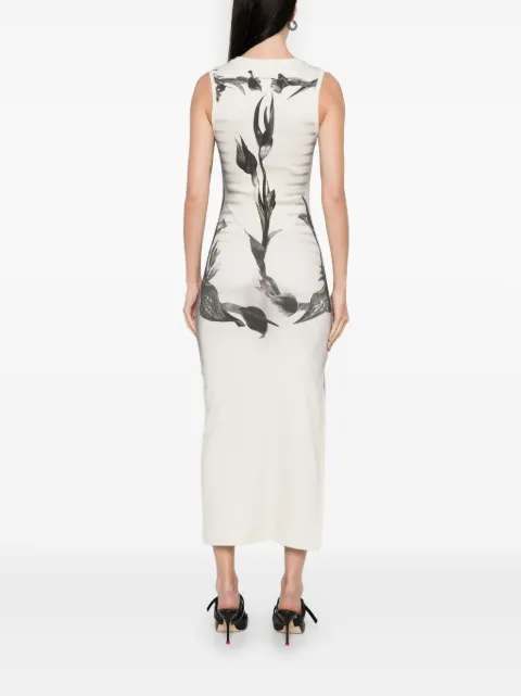 Jean Paul Gaultier floral-print midi dress 2533FRO360J579 - 3