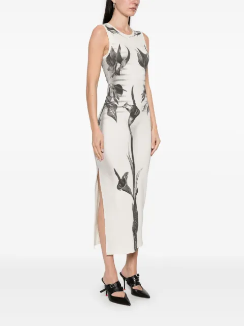 Jean Paul Gaultier floral-print midi dress 2533FRO360J579 - 2