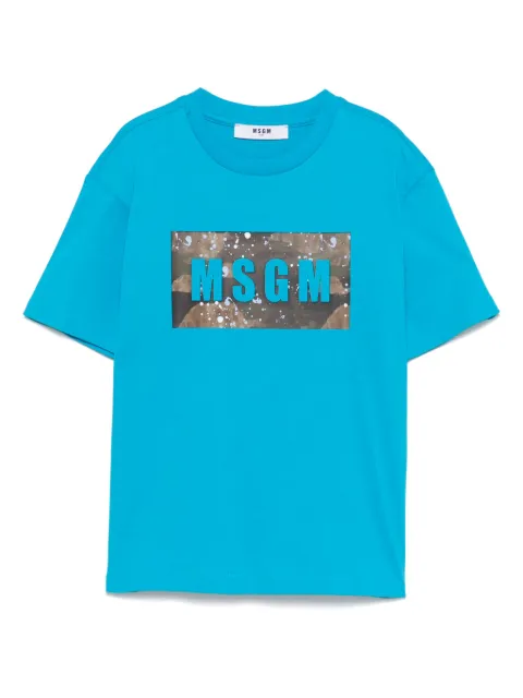MSGM Kids t-shirt à logo imprimé
