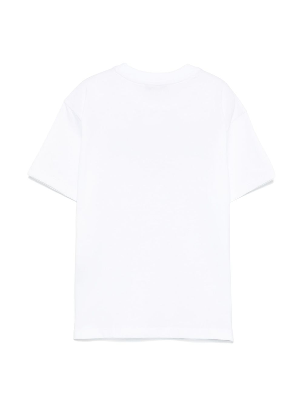 MSGM Kids T-shirt met logoprint - Wit