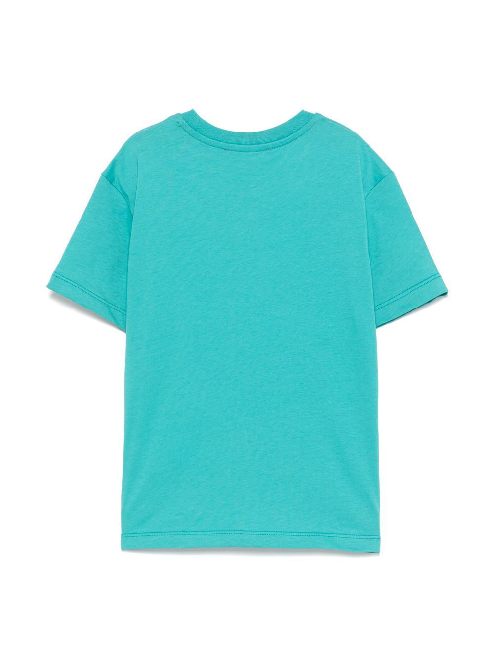 MSGM Kids T-shirt met logoprint - Blauw