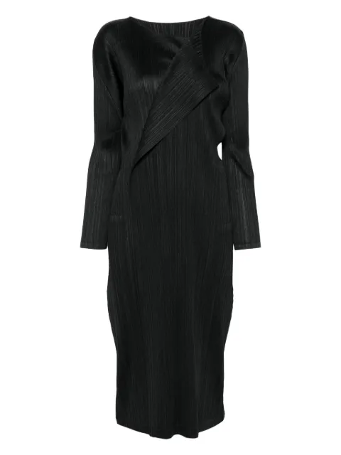 Pleats Please Issey Miyake Light Wave midi dress