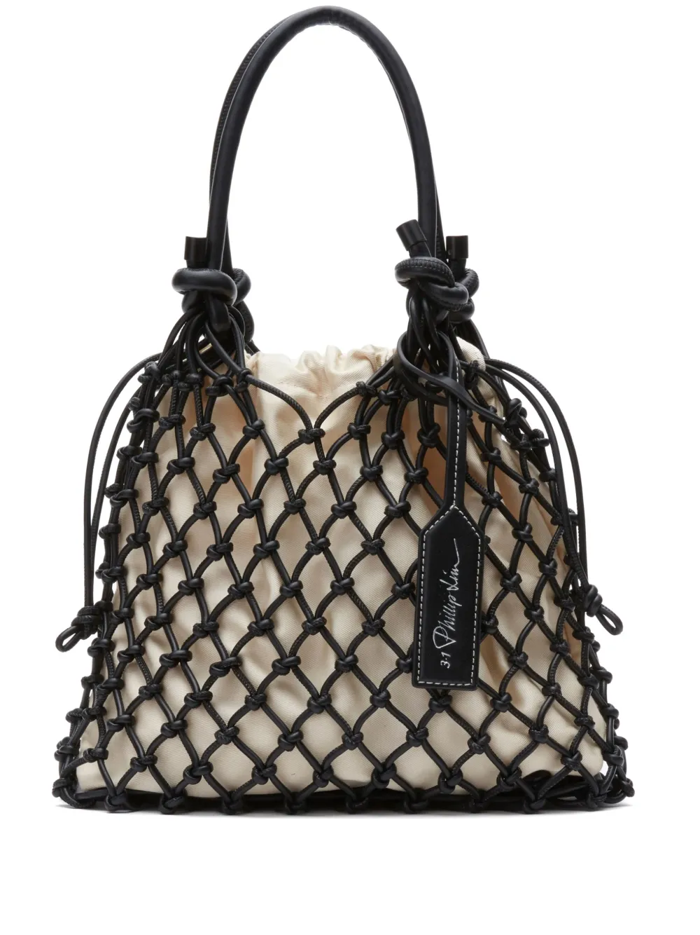 3.1 Phillip Lim マクラメ ショルダーバッグ - ブラック 3.1 Phillip Lim マクラメ ショルダーバッグ - ブラック