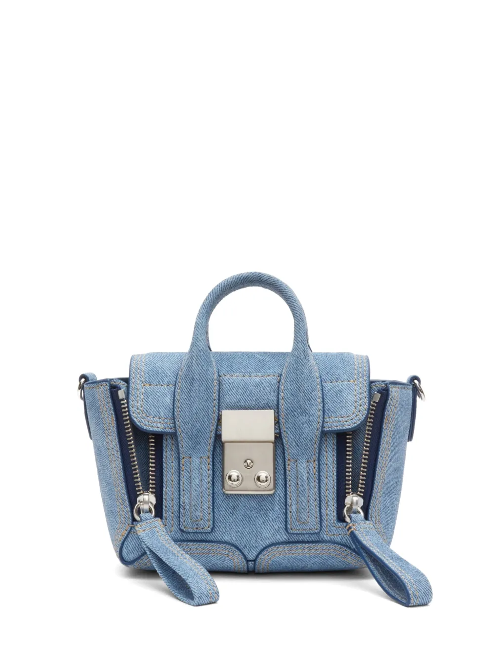 3.1 Phillip Lim Pashli kleine tas Blauw