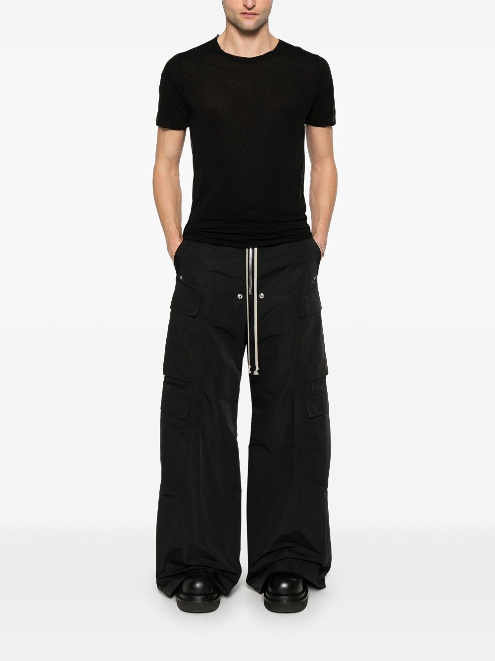 Rick Owens Cargobelas broek - Zwart