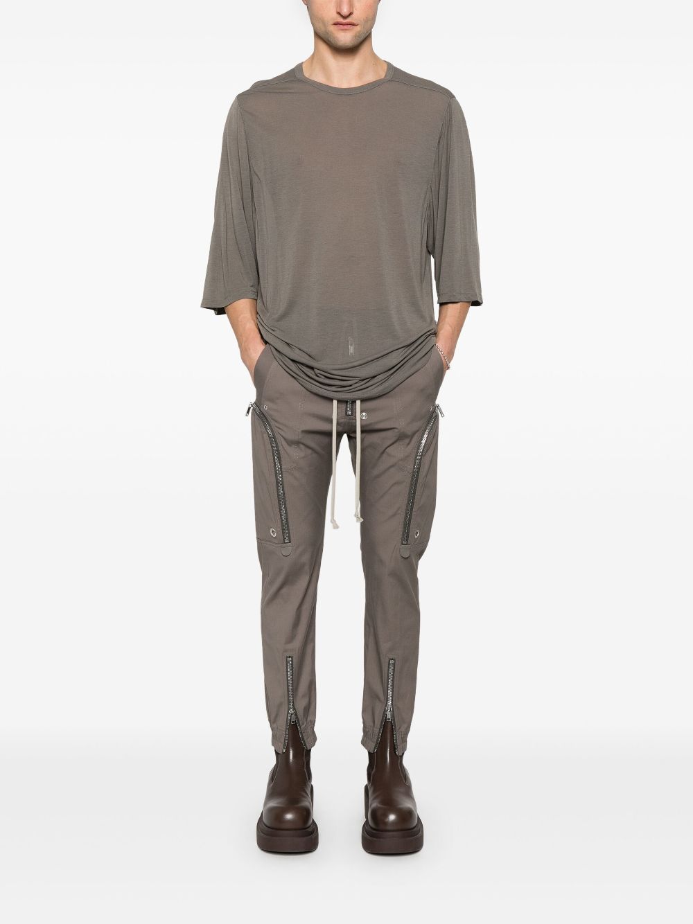 Rick Owens Jumbo T-shirt - Bruin