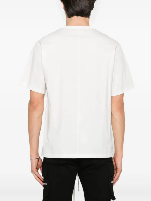 Tシャツ・カットソー RICK OWENS T-Shirt Brad Rick Owens Brad T-shirt | White | FARFETCH