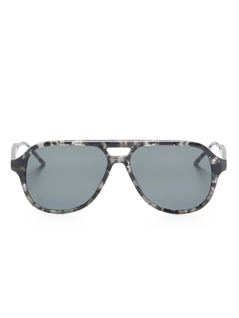 Thom Browne Eyewear pilot-frame sunglasses | Grey | Image 1