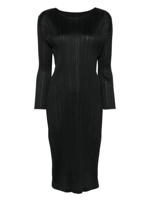 Pleats Please Issey Miyake vestido Monthly Colors: February midi