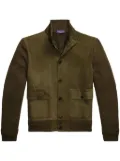 Ralph Lauren Purple Label suede cardigan - Green