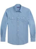 Ralph Lauren Purple Label cotton shirt - Blue