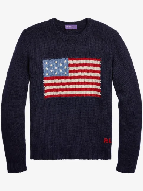 Ralph Lauren Purple Label suéter Flag