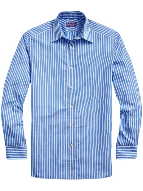Ralph Lauren Purple Label camisa con rayas estampadas