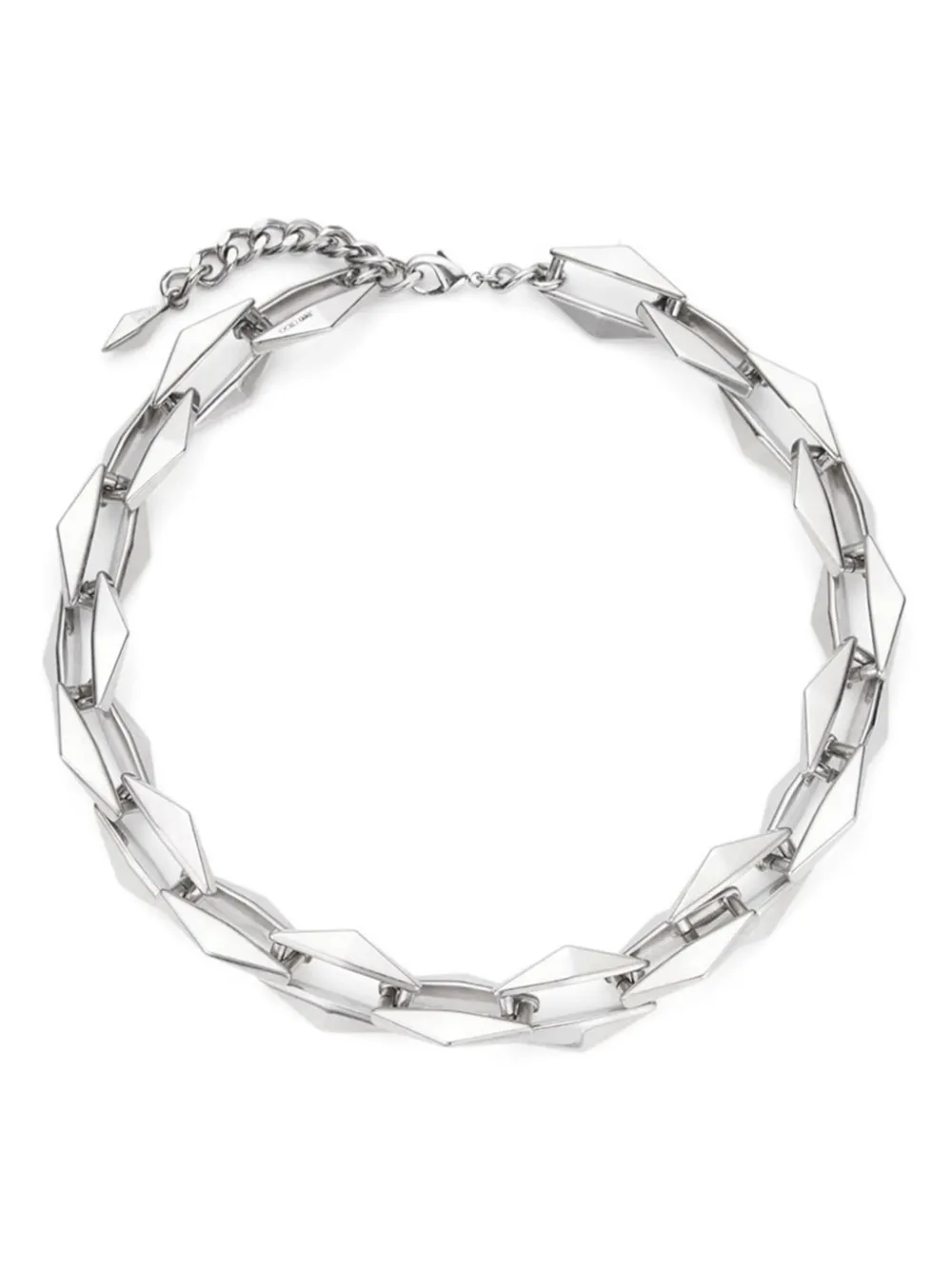 Jimmy Choo collar Diamond Chain | plateado | Image 1