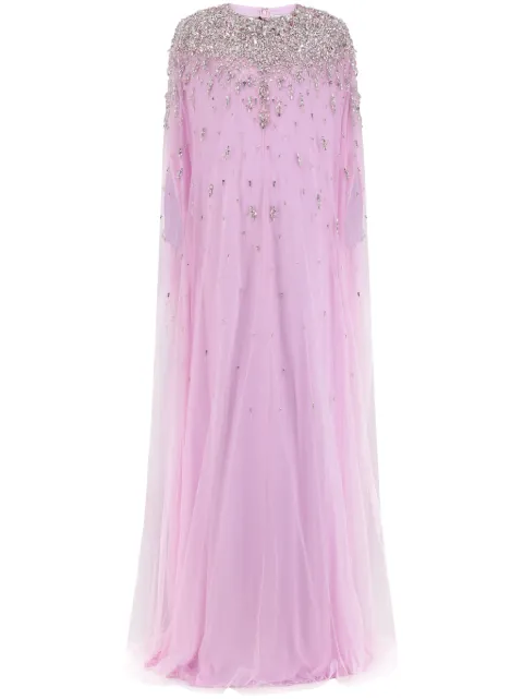 Dina Melwani tulle gown