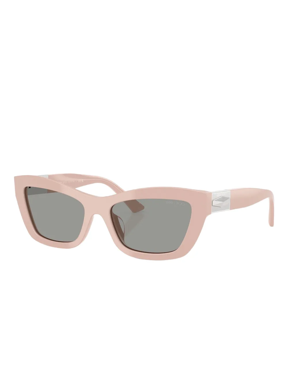 Jimmy Choo Eyewear Zonnebril met cat-eye montuur - Roze