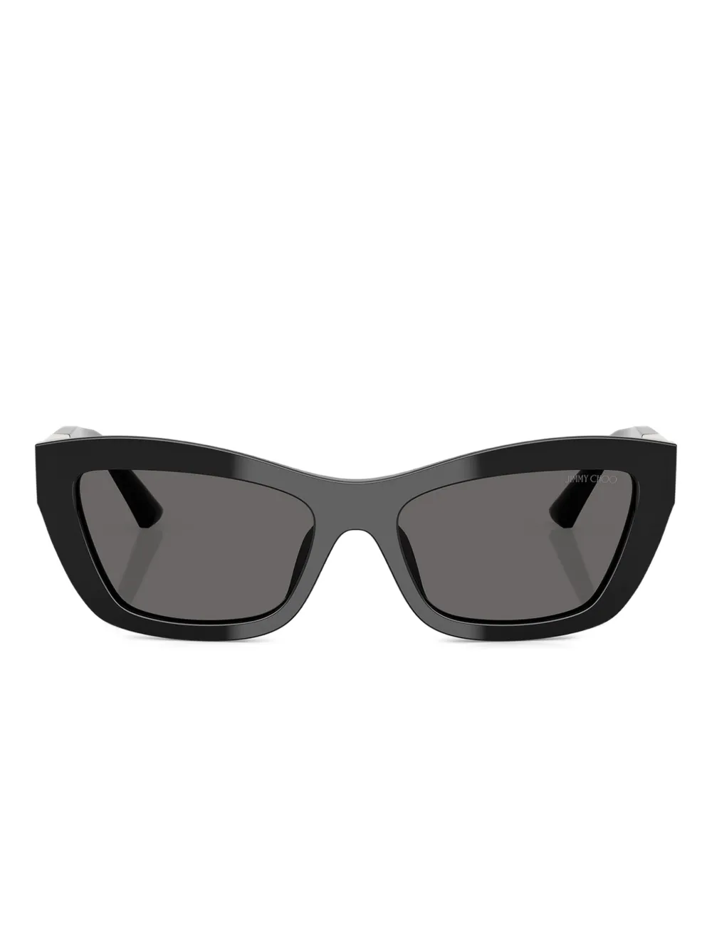 Jimmy Choo Eyewear Occhiali da sole JC5030U cat-eye - Nero