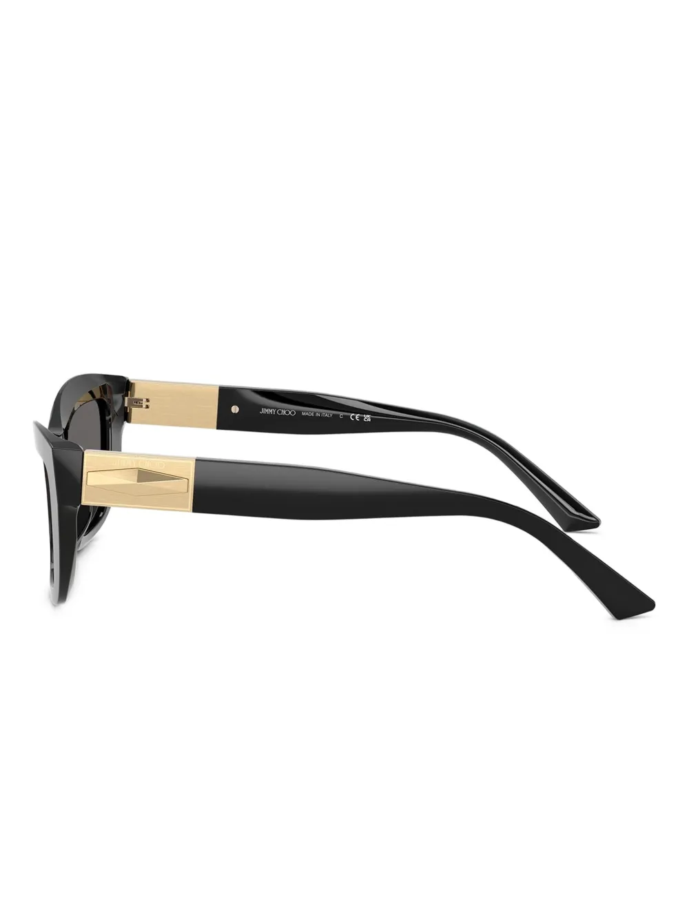 Jimmy Choo Eyewear JC5030U キャットアイ サングラス | ブラック