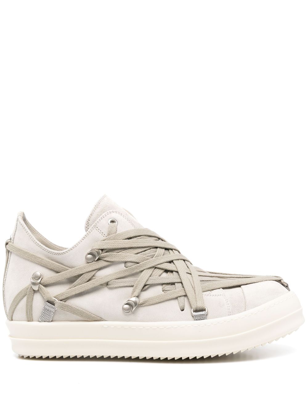 Rick Owens Megalace sneakers Beige