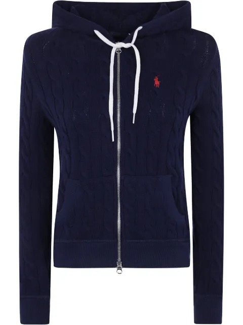 Polo Ralph Lauren hoodie tejido de ochos