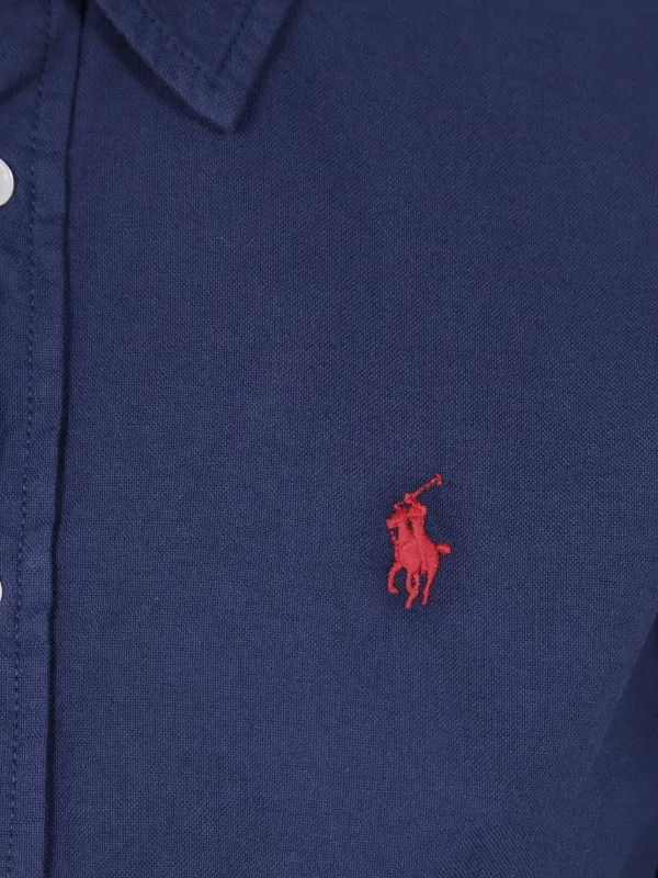 Polo Ralph Lauren Polo Pony シャツワンピース | ブルー | FARFETCH JP