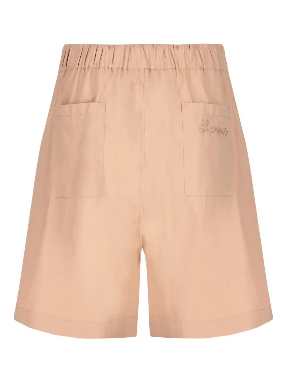 Laneus Shorts met wijde pijpen - Beige