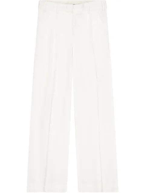 Laneus pantalones anchos con pinzas