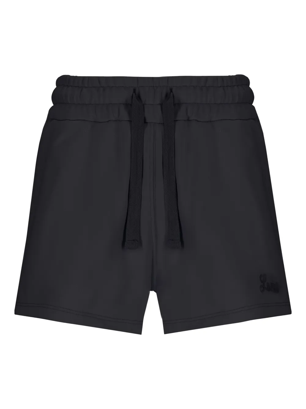 Laneus cotton track shorts | Black | Image 1