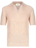 Laneus short-sleeved polo shirt - Neutrals