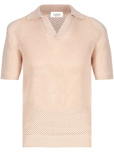 Laneus playera tipo polo manga corta