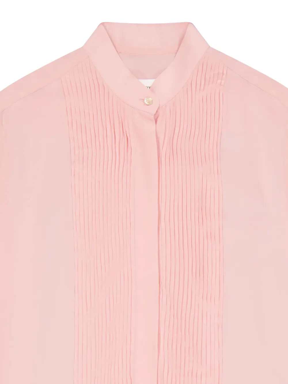 Laneus Crêpe de chine blouse Roze