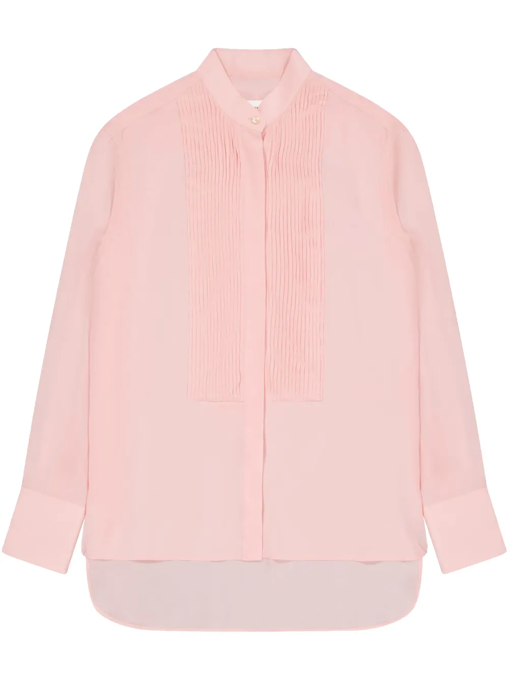 Laneus Crêpe de chine blouse Roze