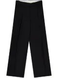 Laneus double-pence baggy trousers - Black