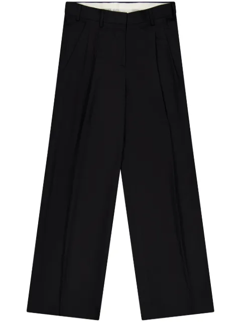 Laneus pantalones baggy con doble pinza