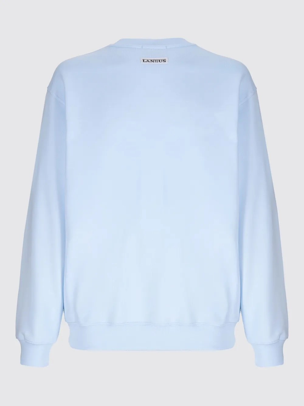 Laneus cotton sweatshirt - Blauw