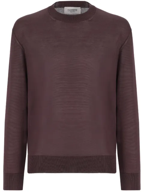 Laneus fine-knit jumper