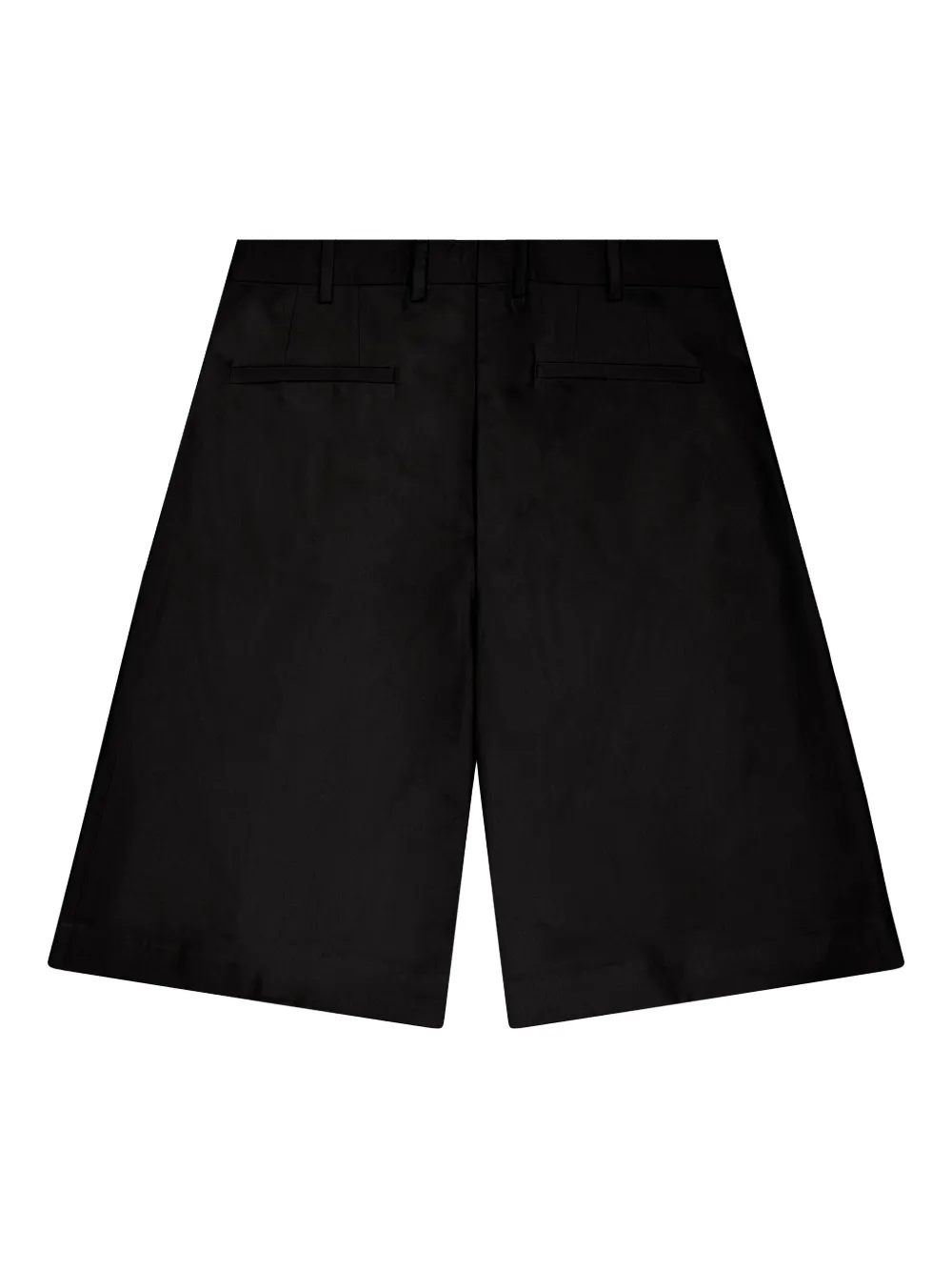 Laneus Shorts met wijde pijpen - Zwart