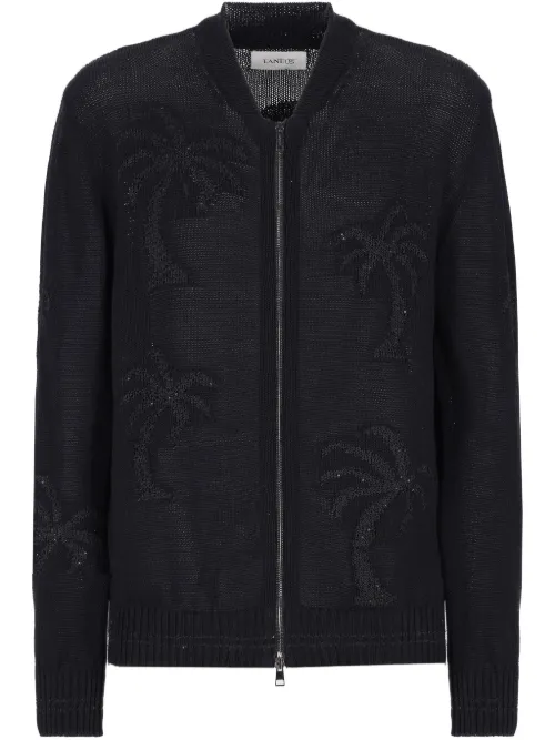 Veste à motif palmier brodé - Laneus - Modalova