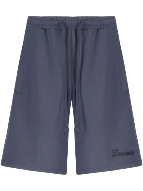 Laneus shorts deportivos con logo bordado