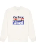 Laneus graphic-print sweatshirt - White
